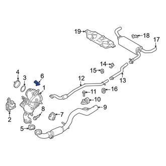 Dodge OE - Upper Catalytic Converter Bracket