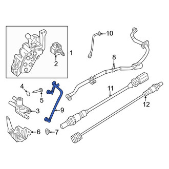 Dodge OE - Rear Evaporative Emissions System Lines