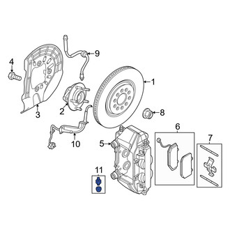 Dodge OE - Front Brake Bleeder Screw