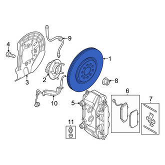 Dodge OE - Front Disc Brake Rotor