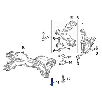 Dodge OE - Front Suspension Crossmember Bolt