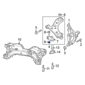 Dodge OE - Suspension Ball Joint Nut & Washer