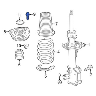 Dodge OE - Suspension Strut Mount Bolt