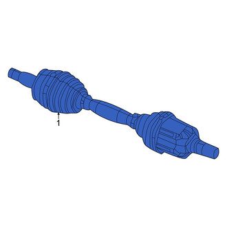 Dodge OE - Front CV Axle Assembly