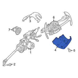 Dodge OE - Lower Steering Column Cover