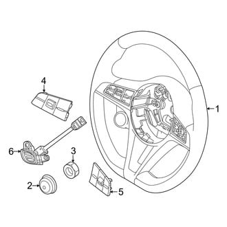 Dodge OE - Steering Wheel & Trim (1.3L)