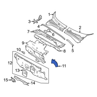 Dodge OE - Outer Engine Compartment Insulation
