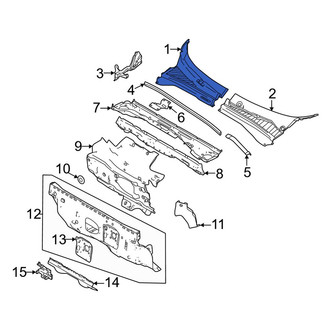 Dodge OE - Right Cowl Cover
