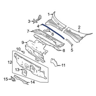 Dodge OE - Center Cowl Cover Seal