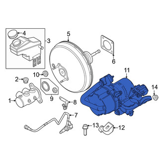 Dodge OE - Power Brake Booster Vacuum Pump