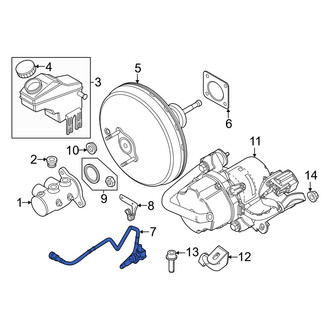 Dodge OE - Brake Vacuum Hose