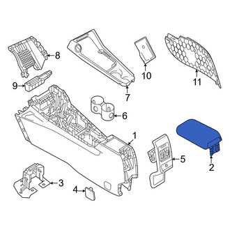 Dodge OE - Console Armrest