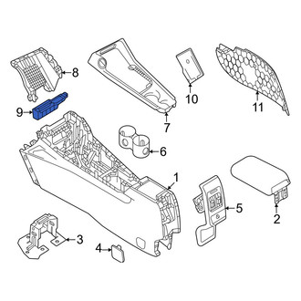 Dodge OE - Console Tray Bracket