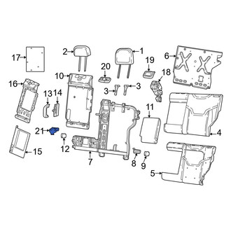 Dodge OE - Seat Back Frame Bracket
