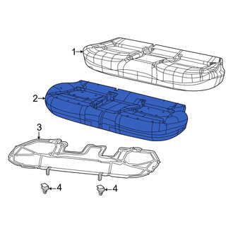 Dodge OE - Rear Seat Cushion Foam