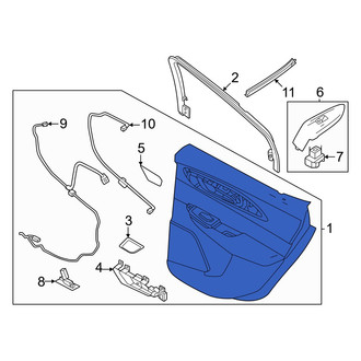 Dodge OE - Rear Right Outer Door Outer Panel