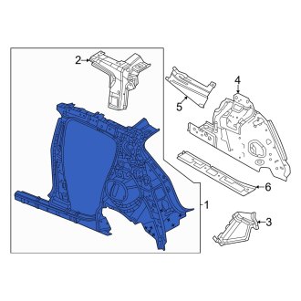 Dodge Hornet Replacement Quarter Panels — CARiD