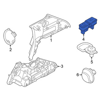 Dodge OE - Rear Liftgate Latch Release Switch