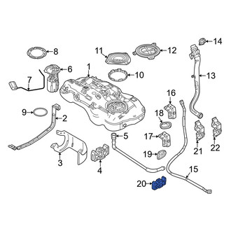 Dodge OE - Evaporative Emissions System Line Clip
