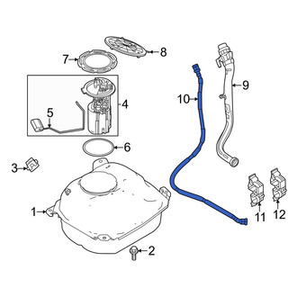 Dodge OE - Rear Evaporative Emissions System Lines