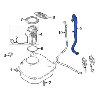 Dodge OE - Fuel Tank Filler Neck