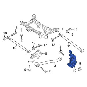 Dodge OE - Rear Left Suspension Knuckle