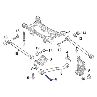 Dodge OE - Suspension Strut Mount Bolt