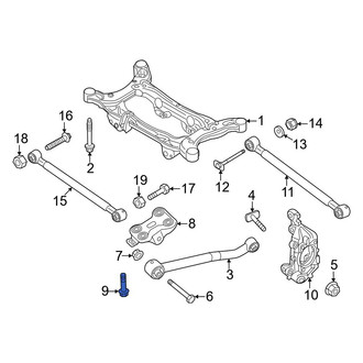 Dodge OE - Suspension Trailing Arm Bolt