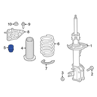 Dodge OE - Front Suspension Strut Bumper