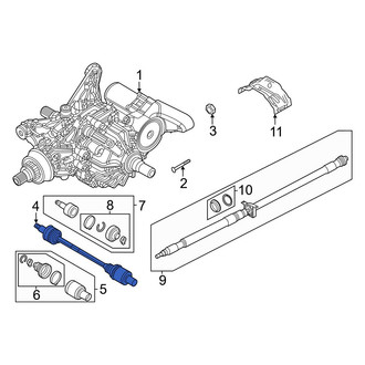 Dodge OE - Rear CV Axle Assembly