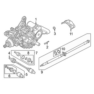 Dodge OE - Rear Suspension - Axle & Differential