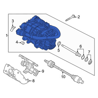 Dodge OE - Rear Drive Motor