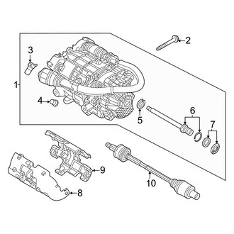 Dodge OE - Rear Suspension - Axle & Differential (R/T / R/T Plus)