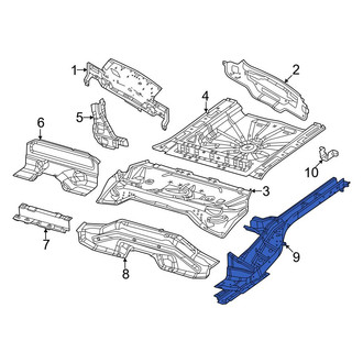 Dodge OE - Rear Left Frame Side Member