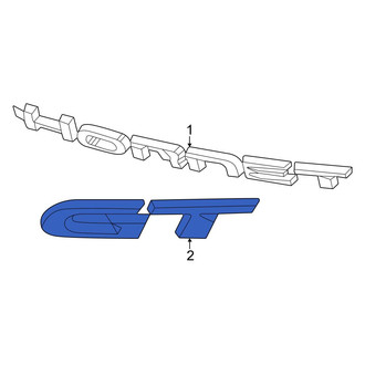 Dodge OE - Rear Hatch Emblem