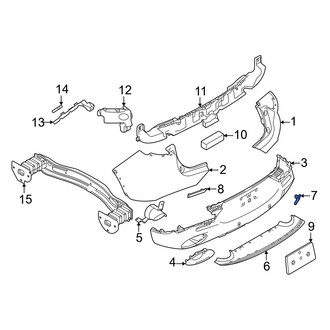 Dodge OE - Rear Tow Eye Cap