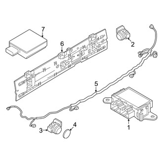 Dodge OE - Rear Bumper - Electrical Components