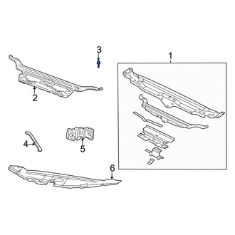 Dodge OE - Lower Radiator Support Tie Bar Bolt