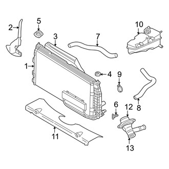Dodge OE - Cooling - Radiator & Components (3.5L)
