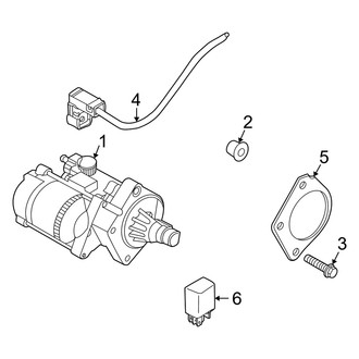 Dodge OE - Electrical - Starter (2.7L)