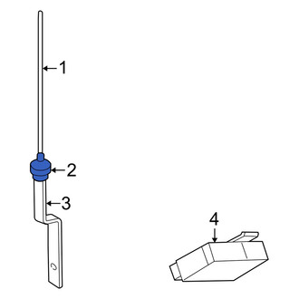 Dodge OE - Radio Antenna Mast Grommet