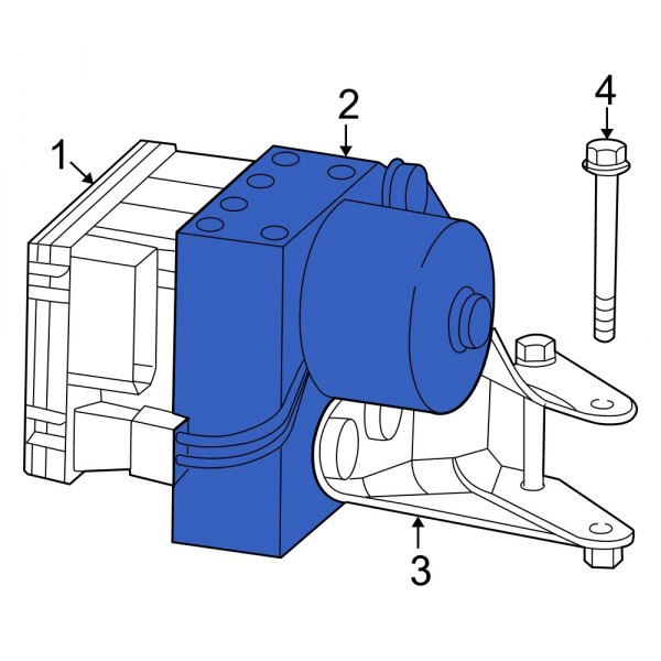 ABS Hydraulic Assembly