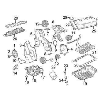 Dodge OE - Engine / Transaxle - Engine Parts (3.5L)