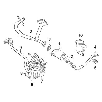 Dodge OE - Emission System - Emission Components (2.7L)