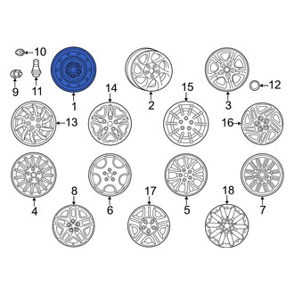 Dodge OE - Wheel