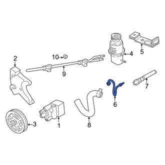 Dodge OE - Power Steering Pressure Hose