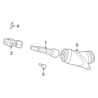 Dodge OE - Steering Column - Housing & Components