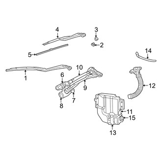 Dodge OE - Windshield - Wiper & Washer Components