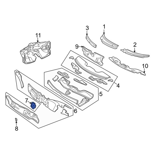 Power Brake Booster Bracket