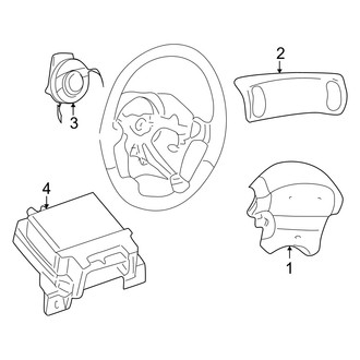Dodge OE - Restraint Systems - Air Bag Components